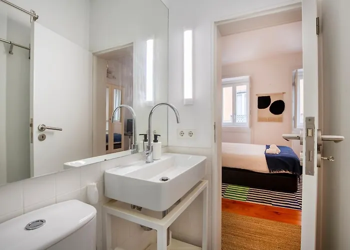 Praca Flores 아파트 리스본